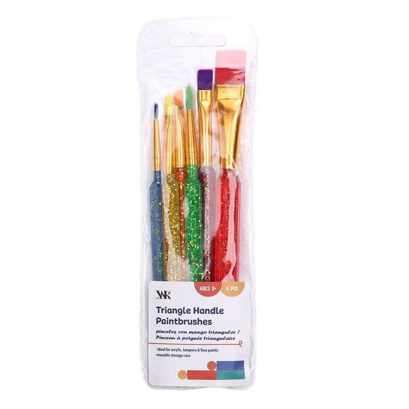 Assorted Triangle Paint Brush Set for Painting