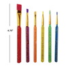 Assorted Triangle Paint Brush Set for Painting