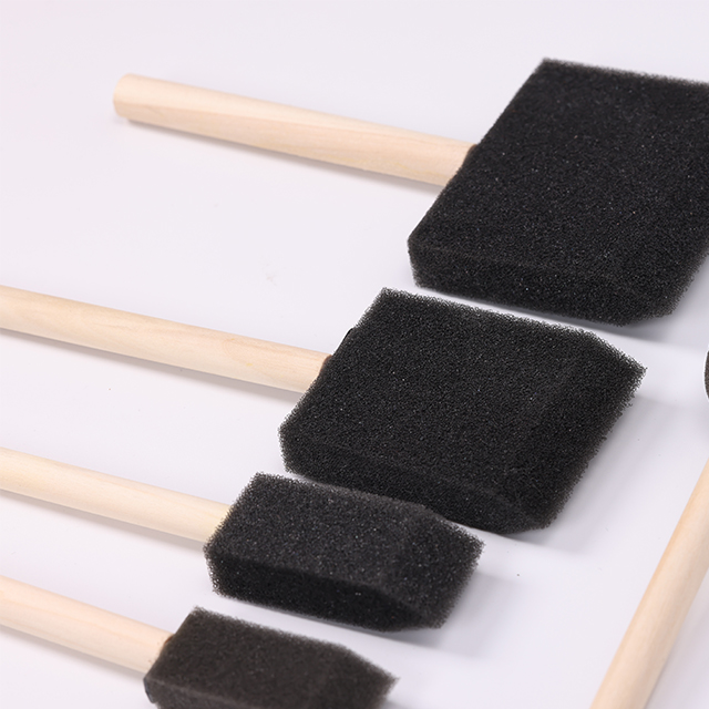 Professional Assorted Sizes Sponge Brush for Painting