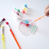 Kids Glitter Paint Brush with Soft Grip
