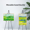 Portable Steel Easel with Double Buckles