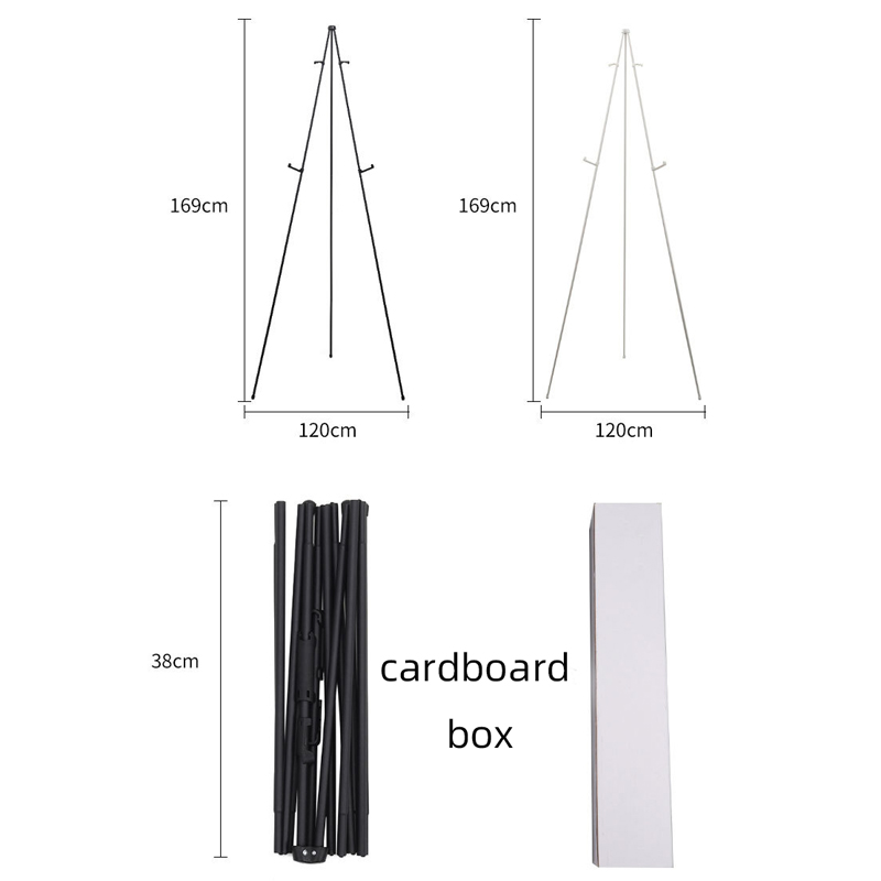 Portable Steel Easel with Double Buckles