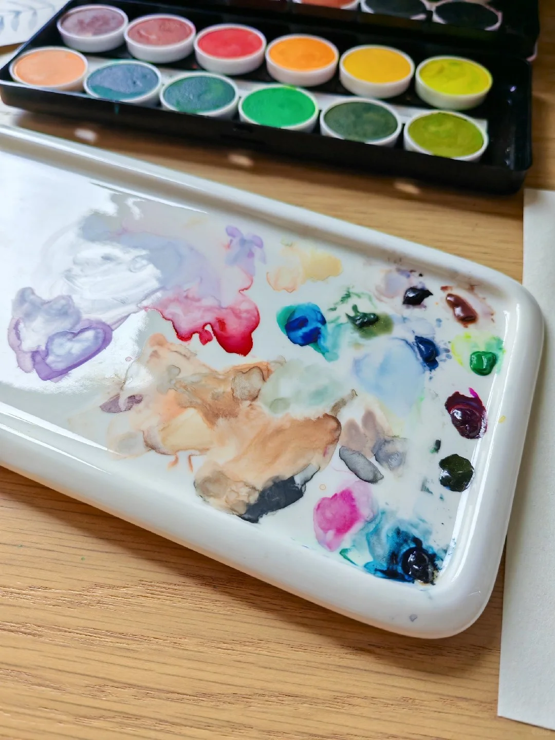 How to Use Colorful Ceramic Paint Palettes to Enhance Your Artistic Creations（2）